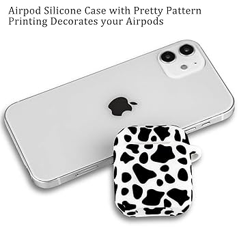 Amazon.com: Airpod Case Soft Silicone Flexible Skin Cow